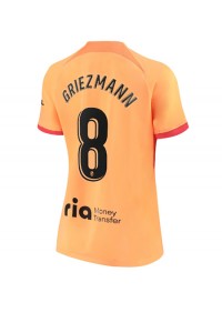Fotbalové Dres Atletico Madrid Antoine Griezmann #8 Dámské Třetí Oblečení 2022-23 Krátký Rukáv
